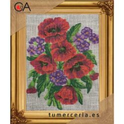 kit medio punto floral