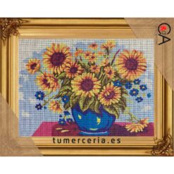 kit medio punto floral