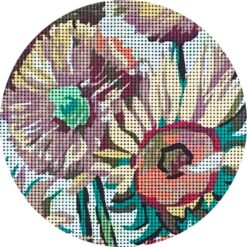 tapiz floral detalle