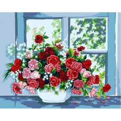 Cañamazo 50x60cm 11399 - Floral