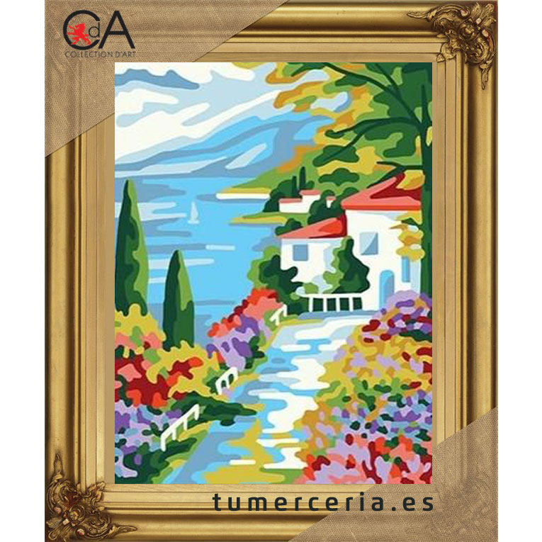 Kit Medio Punto 20x25cm 3376K - Paisaje