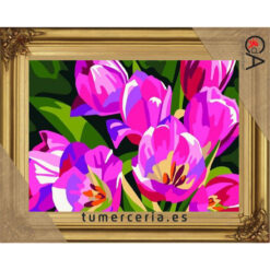Kit Medio Punto 30x40cm 6289K - Floral